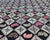 Mint Antique American Hooked Rug With Diamond Patchwork Geometric Leaf Design 9'2"x12'1" For Sale - Image 8 of 10