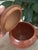 19th C Ottoman Terracotta Lidded Cup - Antique Islamic Redware Tobacco Jar Spice Pot For Sale - Image 4 of 7