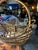 Boho Vintage Wooden Simple Decorative Basket For Sale - Image 10 of 10