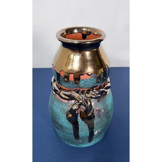 A commanding 1960s statement piece that captures the raw, experimental energy of the Italian Modernist movement. This...