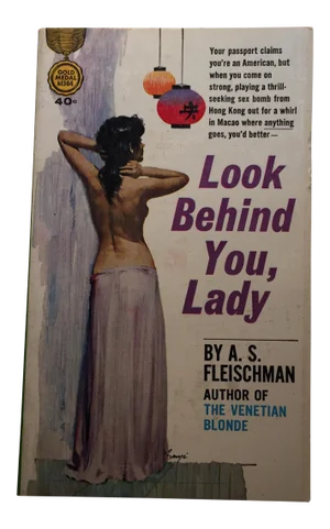 "Look Behind You, Lady" 1963 Pulp Fiction Book
