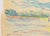 Mid-Century Swedish Folk Art Oil Pastel Drawing of Stockholm City Hall in Sky Blue, Pink, Purple, Teal, Green For Sale - Image 18 of 18