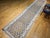 Persian Vintage Qazvin Tribal Kilim Runner, Handwoven Allover Paisley Pattern, Brown & Ivory, 4’ x 18’ For Sale - Image 3 of 17