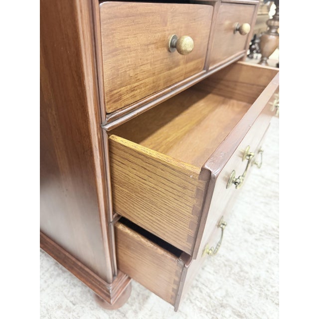 Late 20th Century Bob Timberlake for Lexington Cherry Nightstands — Pair For Sale - Image 5 of 5