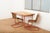 Table with Chairs in Red Lacquered Tubular Steel by S. Meier for Rohrmöbelfabrik, 1920s, Set of 3 For Sale - Image 15 of 17