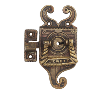 Antique Bronze Jewett Right Swing Ice Box Latch