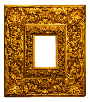 Italian Carved and Gilded Frame, Central Italy, Late 17th Century