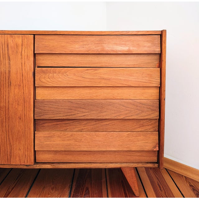 Czechoslovakian Sideboard attributed to J. Jiroutek for Interier Praha, 1960s For Sale - Image 12 of 13