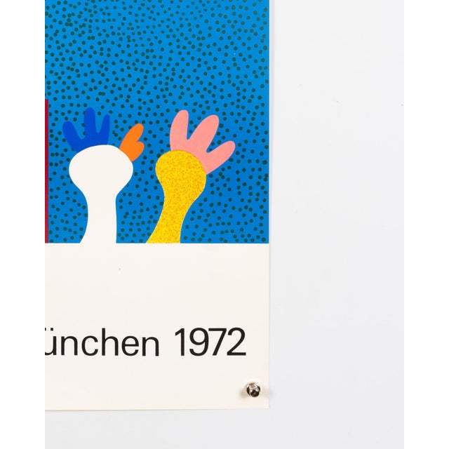 Olympia Serigraph Poster by Otmar Alt, 1972 For Sale - Image 6 of 9
