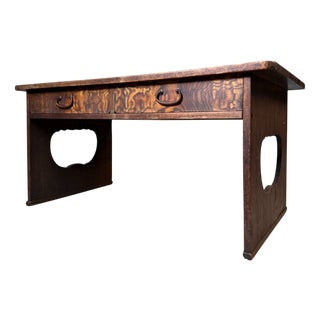 Low Japanese Traditional Fumizukue Writing Desk, 1910s For Sale