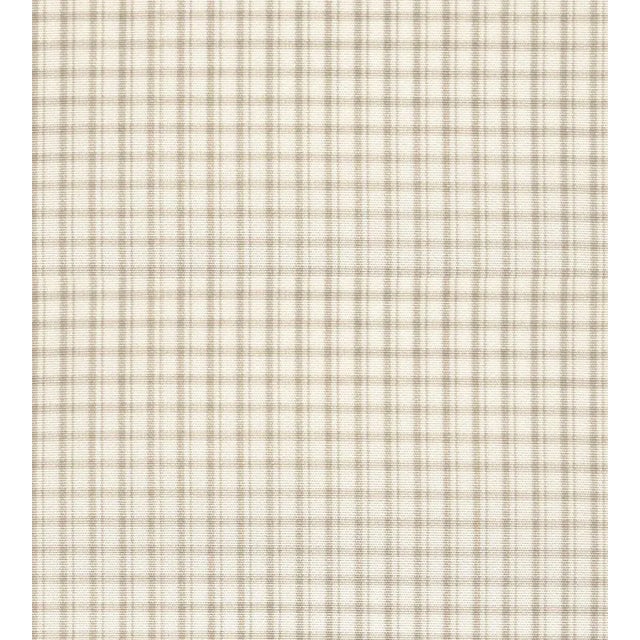 Sample - The House of Scalamandré Astor Check Fabric, Sand For Sale