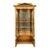 Attributed to Mastercraft Neoclassical Brass & Glass Illuminated Display Cabinet For Sale