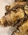 Vintage Banci Firenze Style Hand-Gilt Oak Leaf Pendant Light For Sale In Mobile - Image 6 of 12