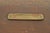 A gorgeous Arts & Crafts period brass finished hand hammered copper pen tray By Roycroft (signed with impressed orb and...