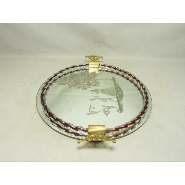 Murano Glass Drinks Tray For Sale - Image 9 of 16