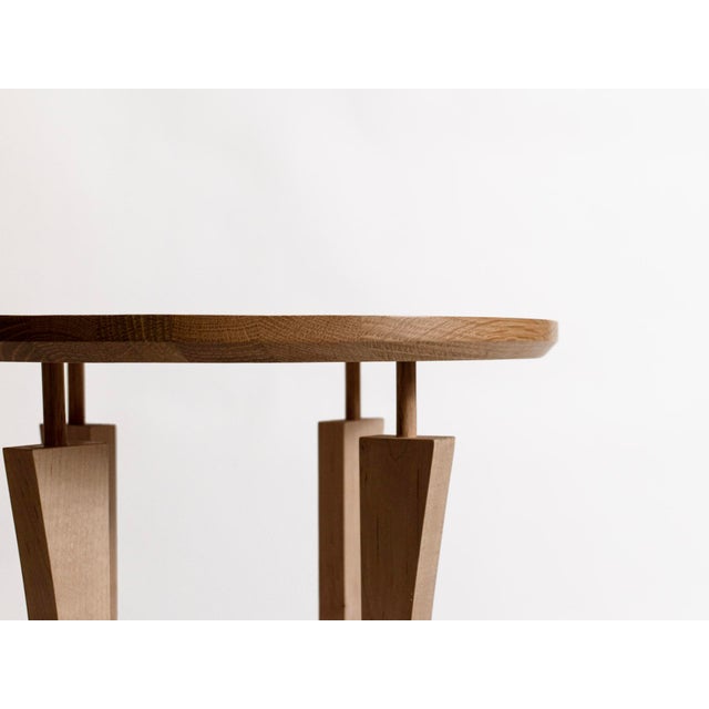 Mid-Century Modern Mid-Century Modern New Build Floating Top End Table/Accent Table For Sale - Image 3 of 6