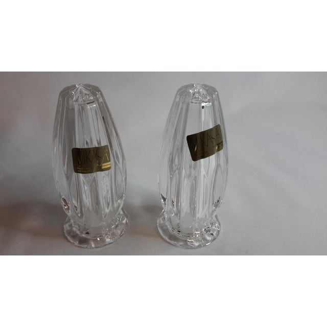 Mikasa Crystal Salt and Pepper Shaker