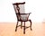 Antique Georgian Revival Victorian Windsor Chair Thames Valley in Mahogany, 1890 For Sale - Image 6 of 18