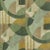 Zoffany Abstract 1928 Wallpaper in Antique Olivine For Sale