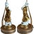 Italian Neoclassical Capodimonte-Style Figural Porcelain Table Lamp "Dancing Muses" For Sale - Image 17 of 18