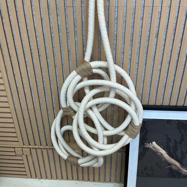 Contemporary Natural Brazilian Cotton Rope For Sale - Image 3 of 5