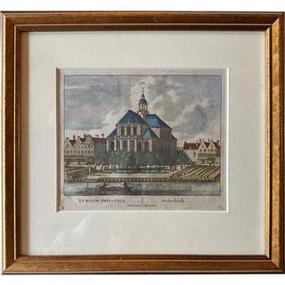 Temple Orientale Oosterkerk in Amsterdam, 1710, Paper For Sale