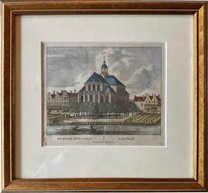 Temple Orientale Oosterkerk in Amsterdam, 1710, Paper