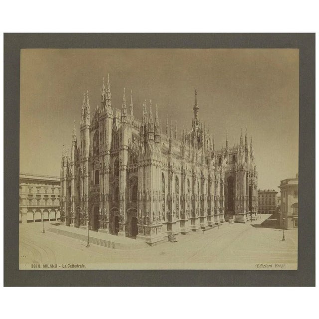 Edizioni Brogi, Milan Cathedral, 1870, Photograph For Sale - Image 7 of 7