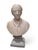 Unknown Artist, Bust of Pope Leo XIII, 19th Century, Alabaster on Later Porcelain Pedestal For Sale - Image 11 of 14