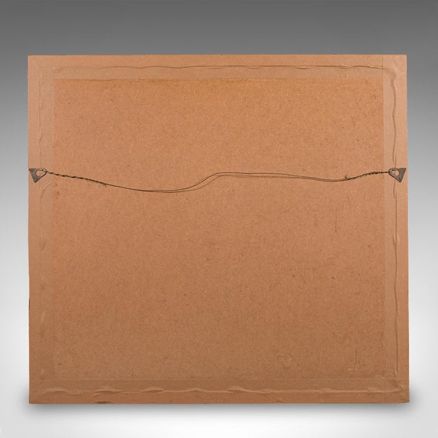 Antique Framed Architectural Plans, French, Industrial Lithograph Art, Victorian For Sale - Image 9 of 9