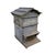 Antique French Blue Wooden Beehive, 1890s For Sale - Image 15 of 15