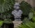Metal Vintage Anthropomorphic Cast Iron Dog Bust in Fedora and Overcoat For Sale - Image 7 of 12