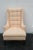 Mahogany Tall Living Room Side Accent Chair For Sale - Image 10 of 12