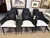 McGuire / Baker Furniture Modern Black Cane Dining Chairs, Milling Road Collection, Set of 6 For Sale In Charlotte - Image 6 of 8