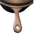 Black Mid 20th Century Wagner Cast Iron #10 Chicken Fryer Deep Skillet With Self-Basting Lid, For Sale - Image 8 of 13