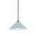 Traditional Hudson Valley Lighting Mark D. Sikes Clivedon 1-Light Pendant, 12" - Polished Nickel/Blue Bird For Sale - Image 3 of 3
