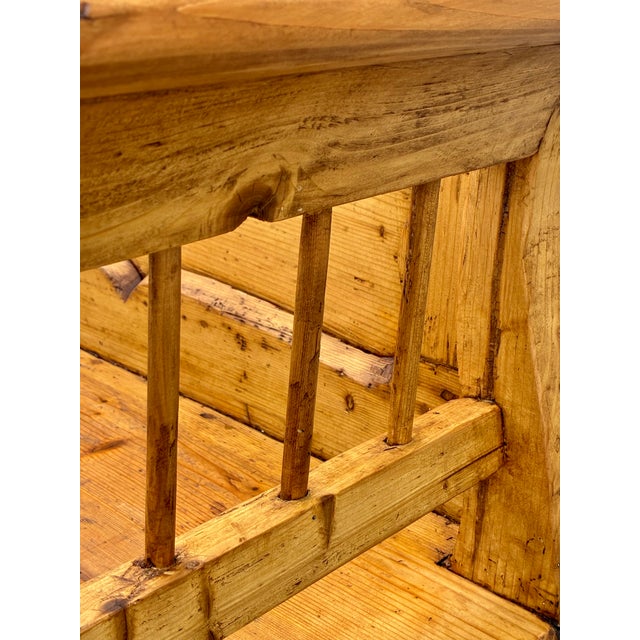 Pine Bench or Settle For Sale - Image 11 of 14