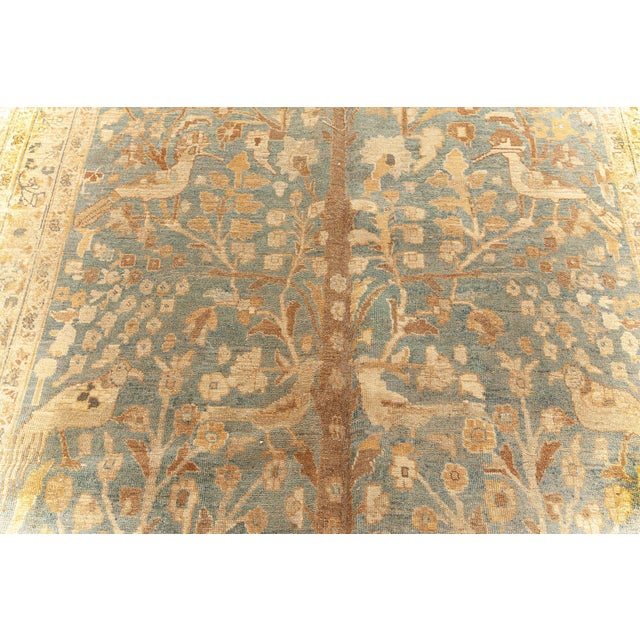 1920s 1920s Persian Khorassan Handmade Wool Rug For Sale - Image 5 of 9