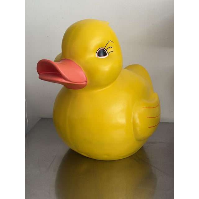 Pop Art Yellow Bath Duck Statue, 1990 For Sale - Image 10 of 10
