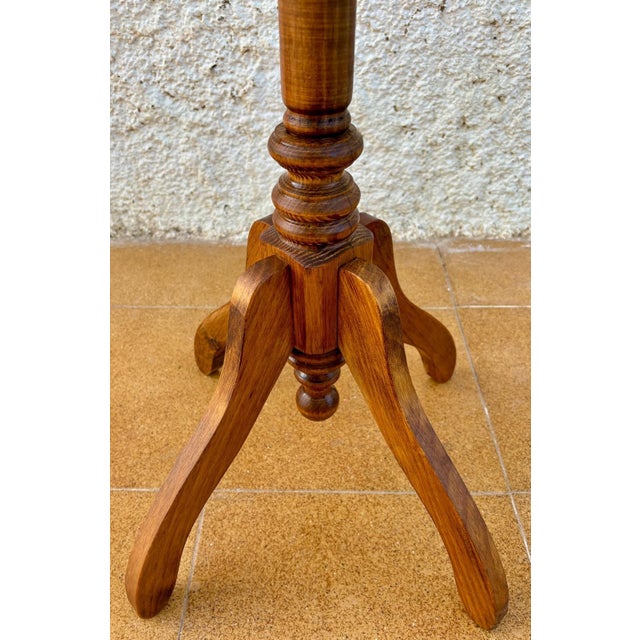 Vintage Spanish Coat Rack in Oak, 1950 For Sale - Image 14 of 18