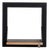 40×40-1 Fläpps Shelf in Black from Ambivalenz For Sale