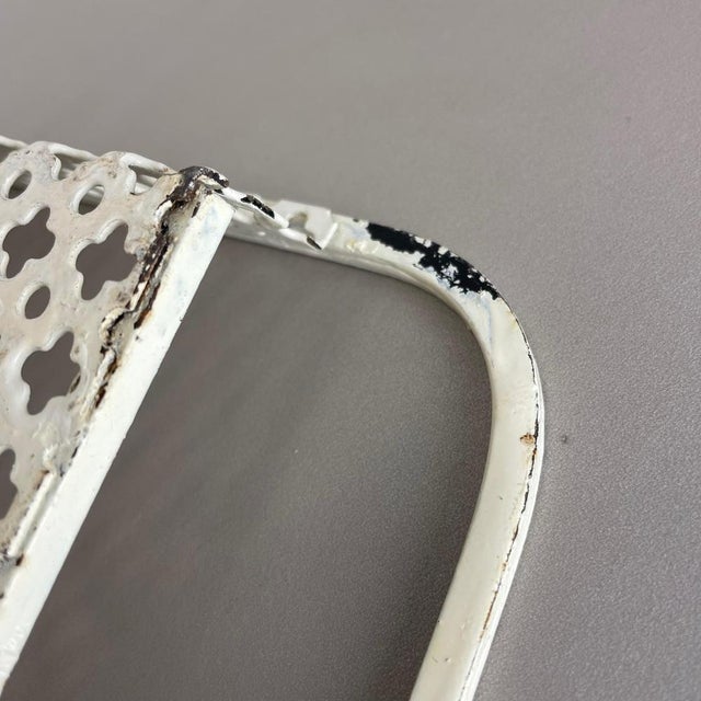 Modernist French Metal Rigituelle Tray attributed to Mathieu Matégot, 1950s For Sale - Image 13 of 18