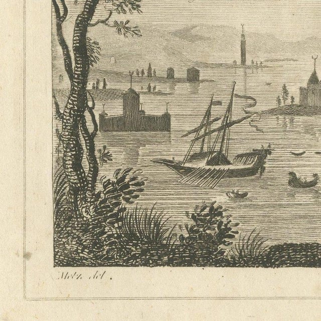 After Metz, Seraglio at Constantinople, Topkapi Palace, 1820, Engraving For Sale - Image 4 of 12