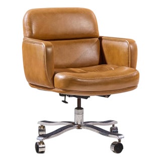 Nicos Zographos Mid Century Desk Chair For Sale