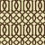 Contemporary Schumacher Imperial Trellis II Wallpaper in Java/Cream For Sale - Image 3 of 3