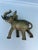 Mid 20th Century figure. Brass Elephant. Can be used as paperweight on desk or has decor.