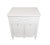 Baroque A Classic European Baroque-Style White Embossed Storage Cabinet/Bathroom Vanity Base. For Sale - Image 3 of 14