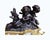 Antique French Denière Bronze & Marble Clock Garniture Set - Cherubs, 3-Piece, 19th Century For Sale - Image 9 of 18