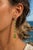 Modern Peridot Long Drop Earrings, Silver, Gold, Pair For Sale - Image 3 of 10