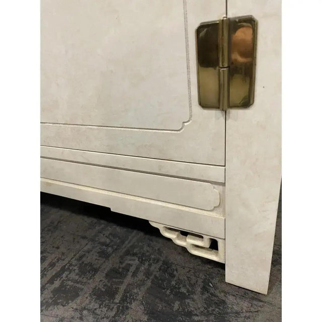 White of Mebane Lacquered Asian Chinoiserie Style Sideboard For Sale - Image 10 of 10